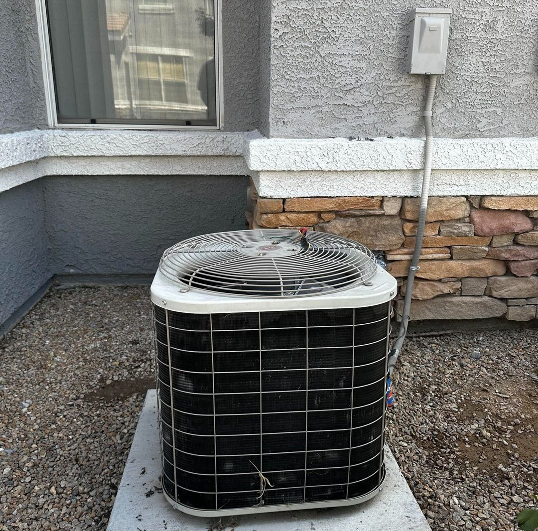 Before - 3 Ton Straight Cool Condenser Installation