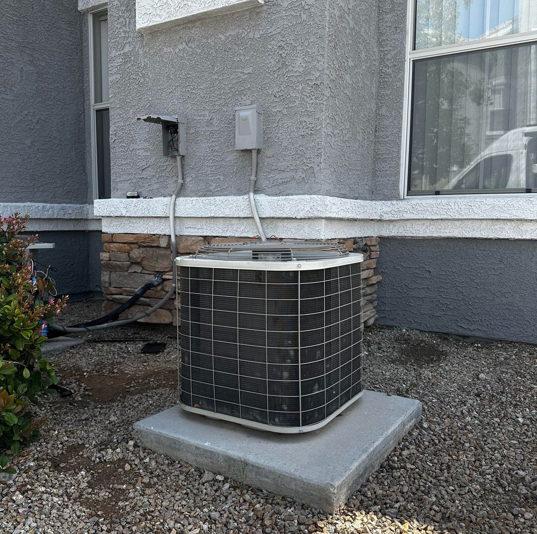 Before - 3 Ton Straight Cool Condenser Installation