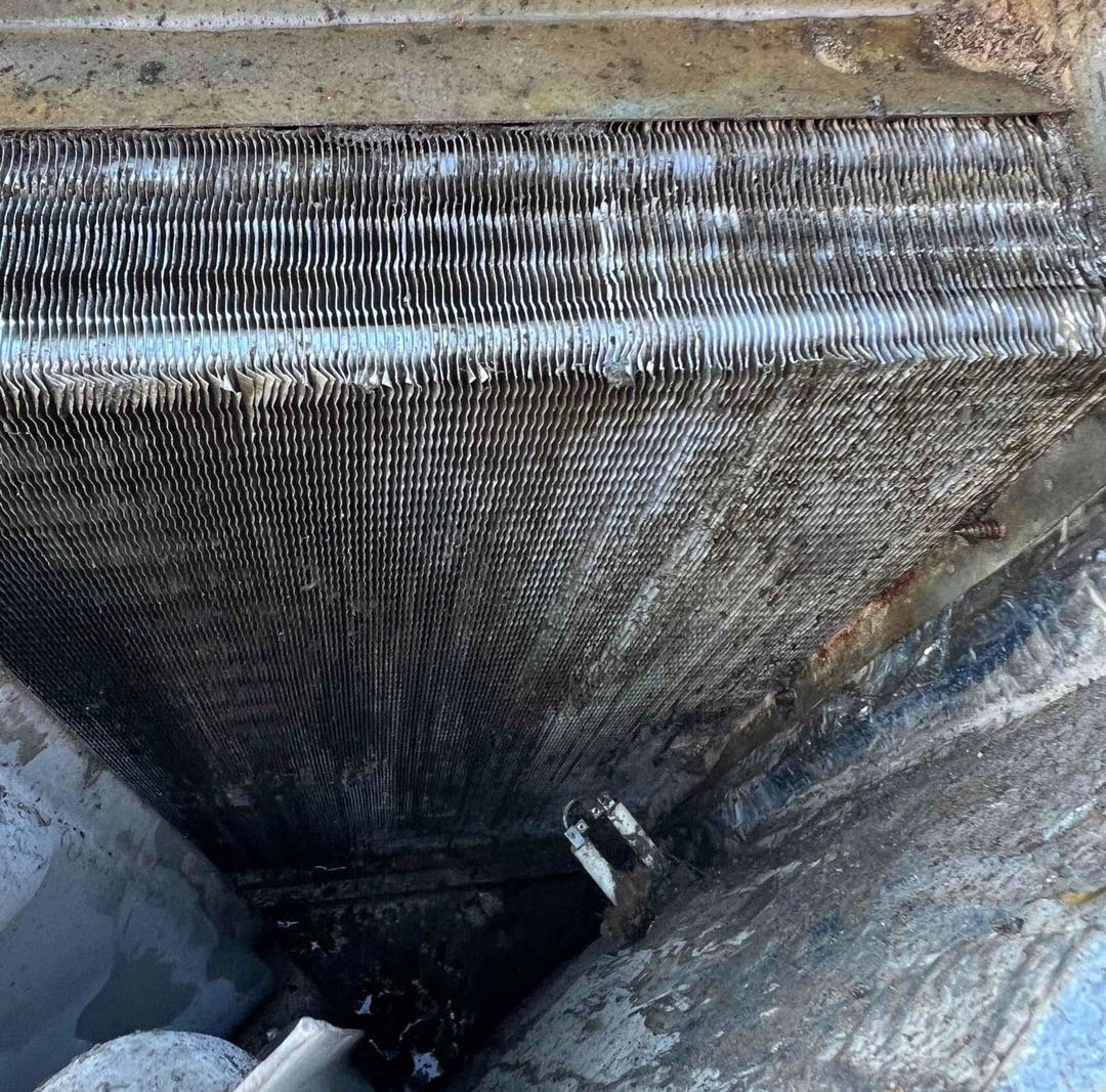 Before - Coil Cleaning