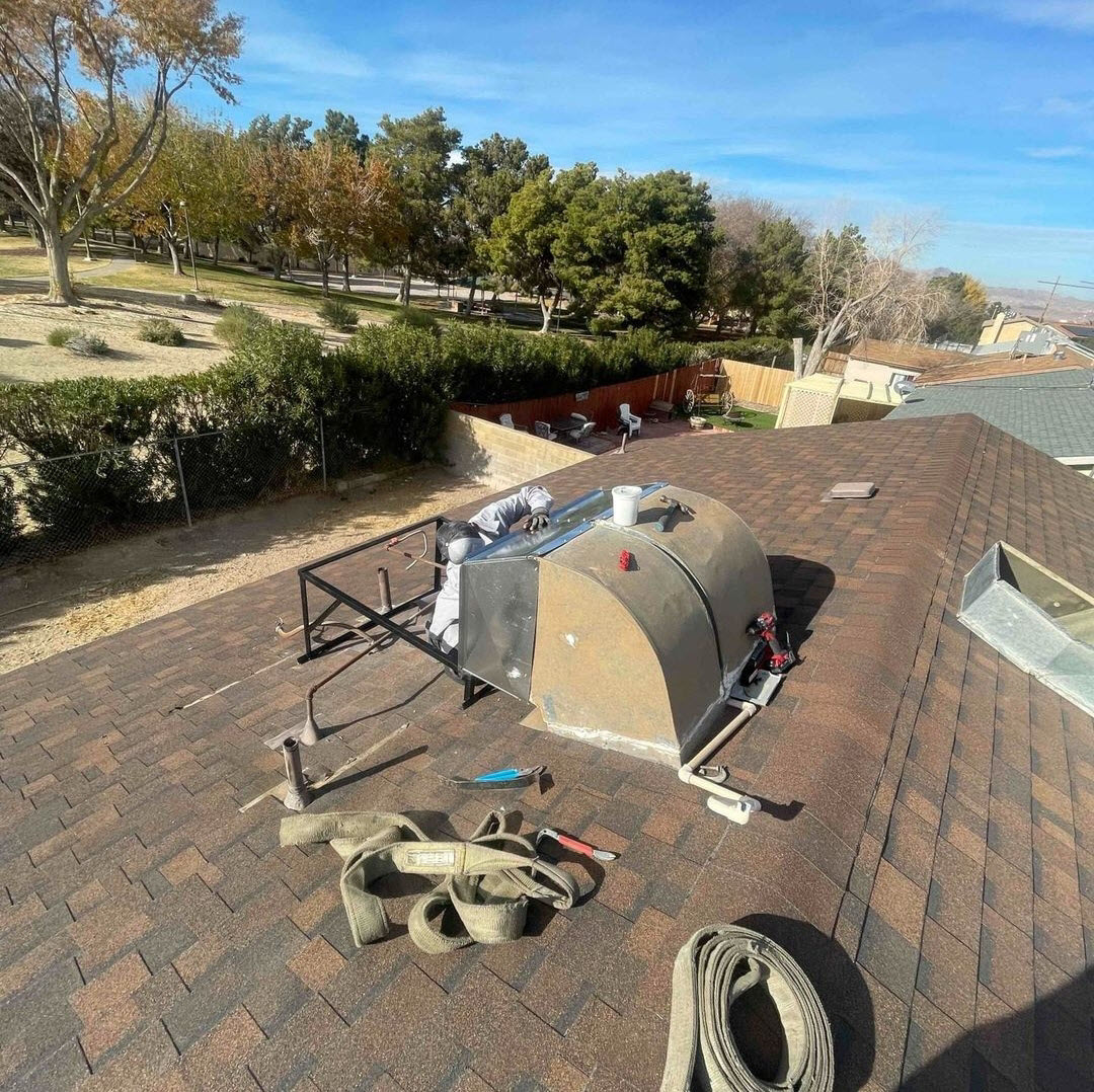 3.5 Ton Gas Package with New Transition and Stand