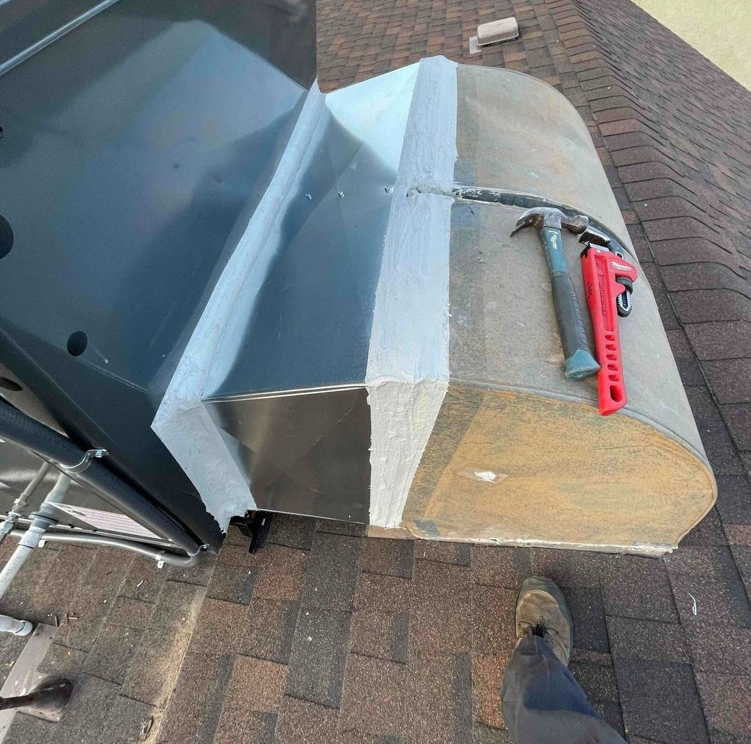 3.5 Ton Gas Package with New Transition and Stand