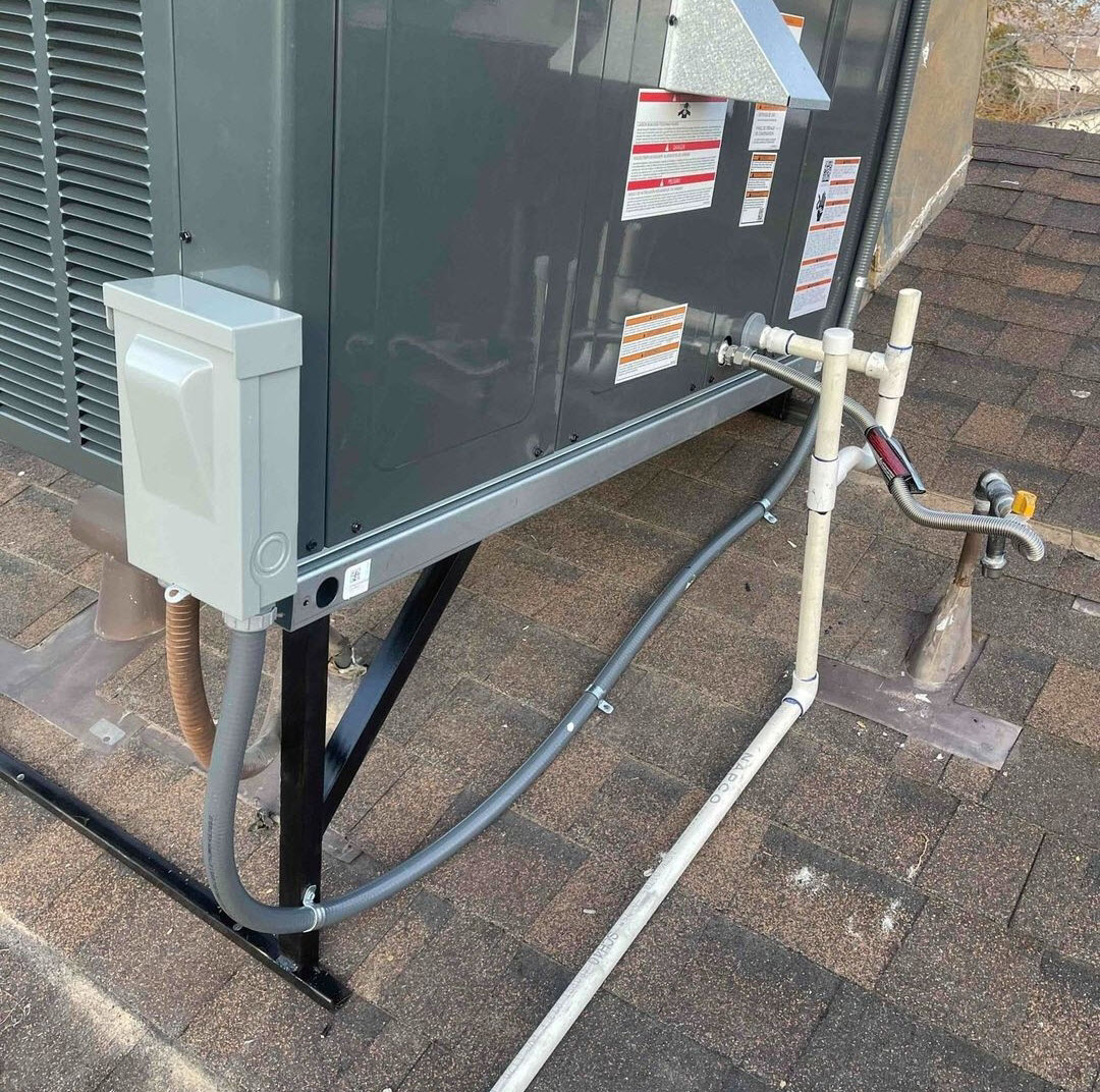 3.5 Ton Gas Package with New Transition and Stand