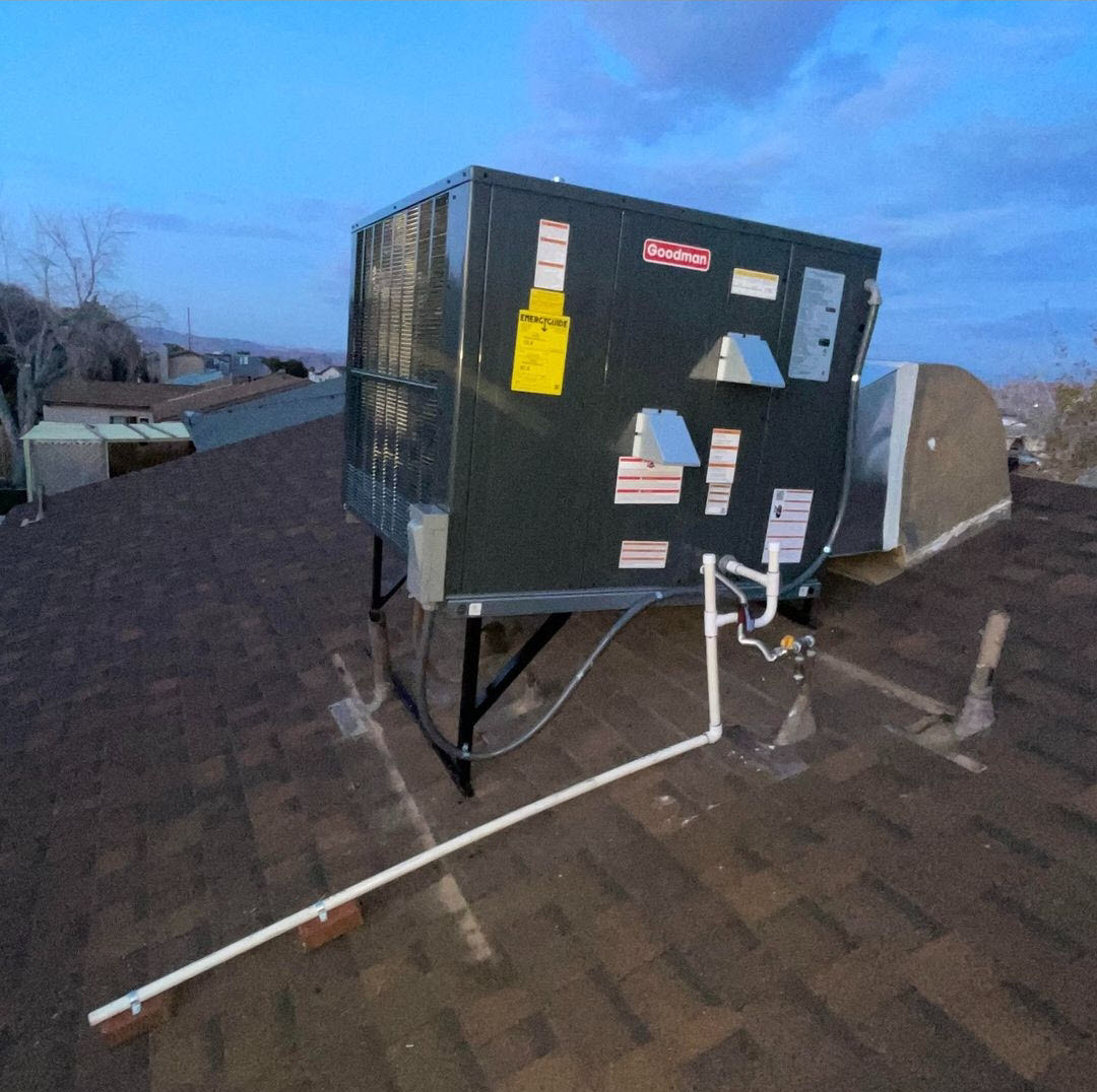 3.5 Ton Gas Package with New Transition and Stand