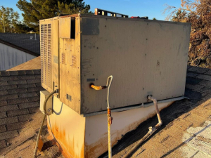 Before - AC Unit Replacement