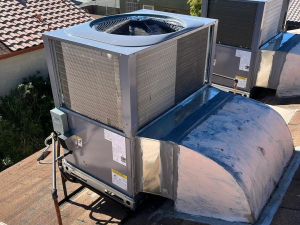 Before - Removal and New Installation of Gas Package Unit