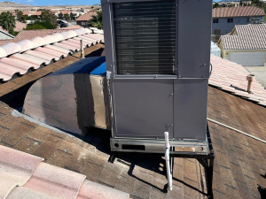 After - Removal and New Installation of Gas Package Unit